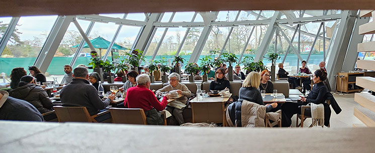 フォンダシオン・ルイヴィトンのレストラン