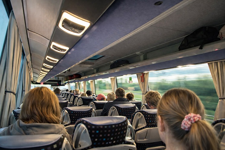 マジカルシャトルの車内の様子
